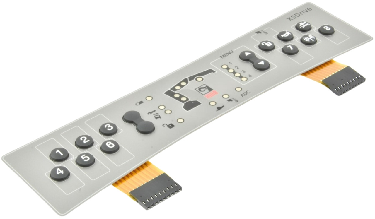 Membrane board for radio remote control Hiab XS Drive - Elektrisk system for Lastebilkran: bilde 2 Membrane board for radio remote control Hiab XS Drive - Elektrisk system for Lastebilkran: bilde 2