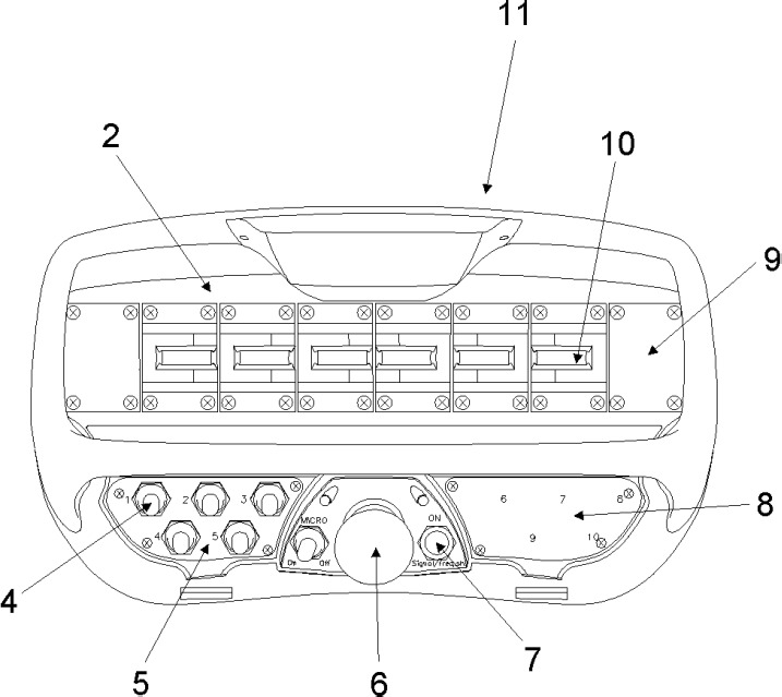 Switch with rubber protection Scanreco RC400 - Elektrisk system for Lastebilkran: bilde 3 Switch with rubber protection Scanreco RC400 - Elektrisk system for Lastebilkran: bilde 3