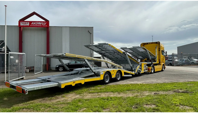 AKSOYLU AKT2 versie II special met extra Functie's 6 car-loader Autotransporter - Transporter semitrailer: bilde 2 AKSOYLU AKT2 versie II special met extra Functie's 6 car-loader Autotransporter - Transporter semitrailer: bilde 2