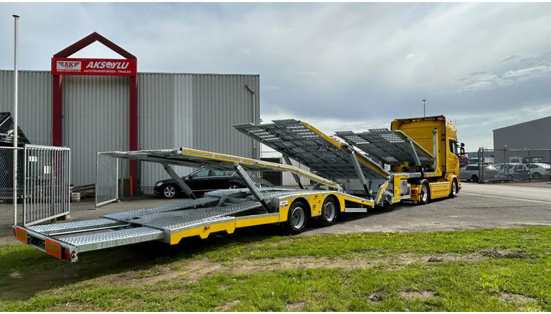 AKSOYLU AKT2 versie II special met extra Functie's 6 car-loader Autotransporter VDI 2700 TuV certificate - Transporter semitrailer: bilde 2 AKSOYLU AKT2 versie II special met extra Functie's 6 car-loader Autotransporter VDI 2700 TuV certificate - Transporter semitrailer: bilde 2