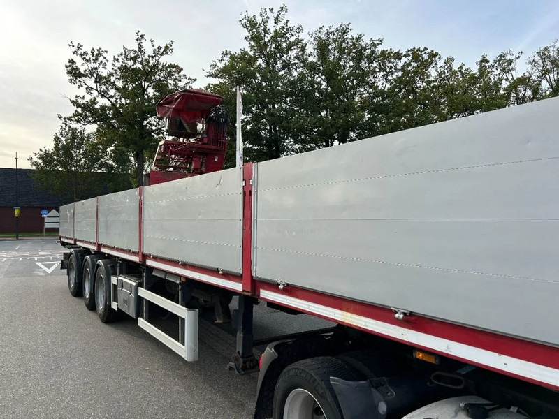 Carnehl Stenen vervoer oplegger met Kennis kraan - Åpen semitrailer: bilde 2 Carnehl Stenen vervoer oplegger met Kennis kraan - Åpen semitrailer: bilde 2