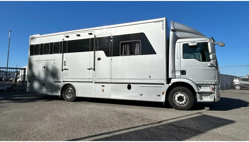 MAN TGM 15.250 5 horses and living brand Krismar - Hestebil: bilde 1 MAN TGM 15.250 5 horses and living brand Krismar - Hestebil: bilde 1