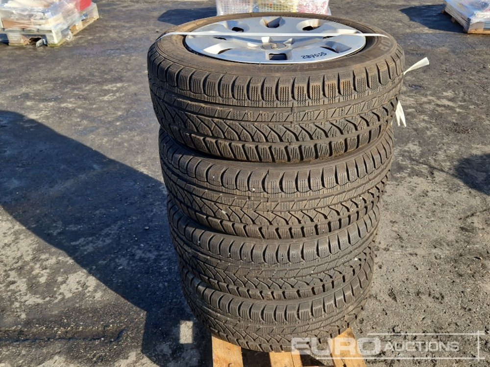 185/60R15 Tyres with Rims - Dekk: bilde 2 185/60R15 Tyres with Rims - Dekk: bilde 2