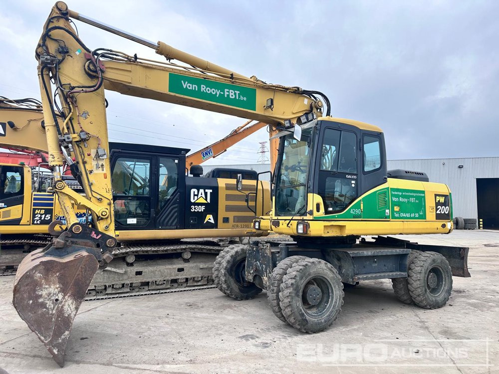 2009 Komatsu PW200-7H - Hjulgraver: bilde 1 2009 Komatsu PW200-7H - Hjulgraver: bilde 1