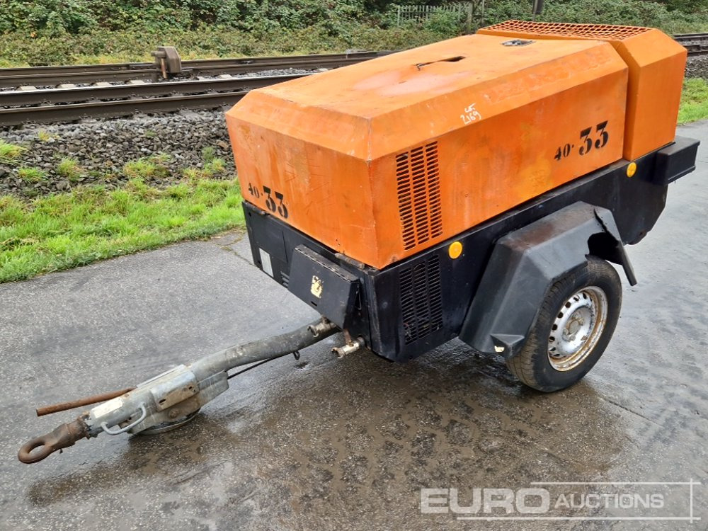 2011 Doosan 7/41 125CFM - Luftkompressor: bilde 1 2011 Doosan 7/41 125CFM - Luftkompressor: bilde 1