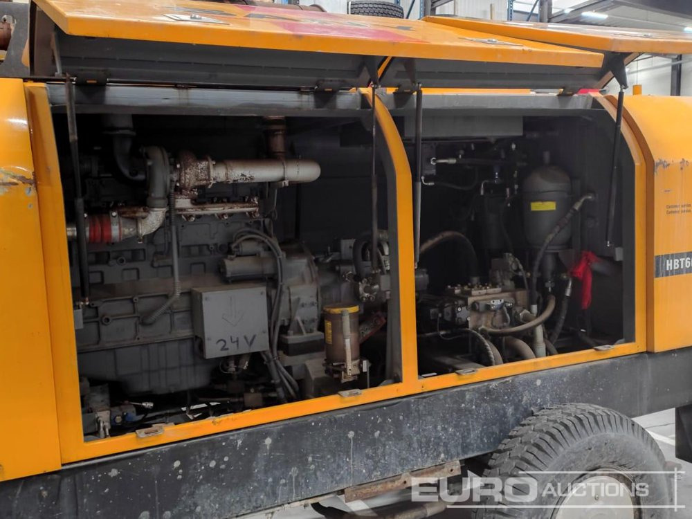 2011 Sany HBT60C-1816D - Betongpumpe: bilde 4 2011 Sany HBT60C-1816D - Betongpumpe: bilde 4