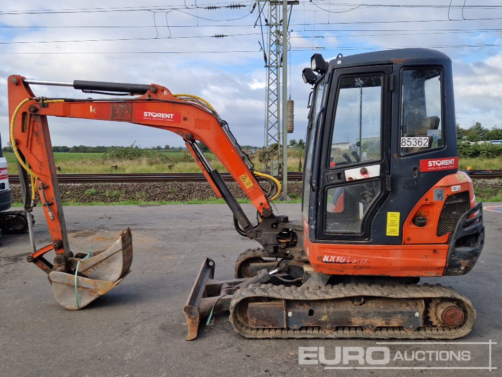 2012 Kubota KX101-3A3 - Minigraver: bilde 2 2012 Kubota KX101-3A3 - Minigraver: bilde 2