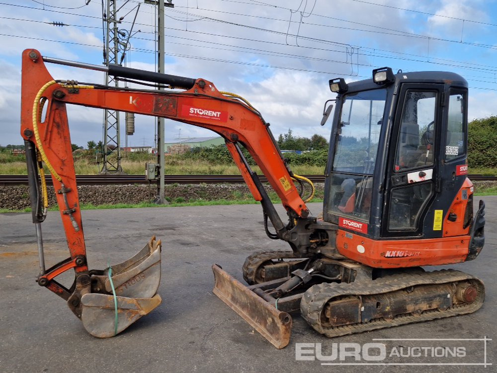 2012 Kubota KX101-3A3 - Minigraver: bilde 1 2012 Kubota KX101-3A3 - Minigraver: bilde 1