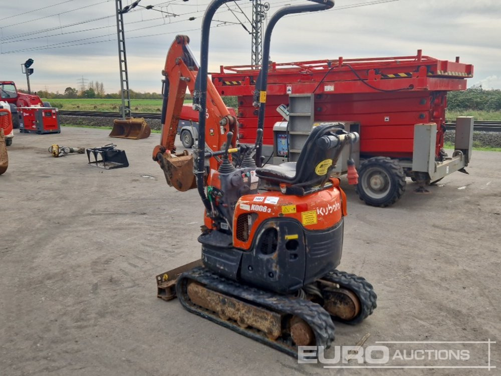 2012 Kubota U10-3 - Minigraver: bilde 3 2012 Kubota U10-3 - Minigraver: bilde 3