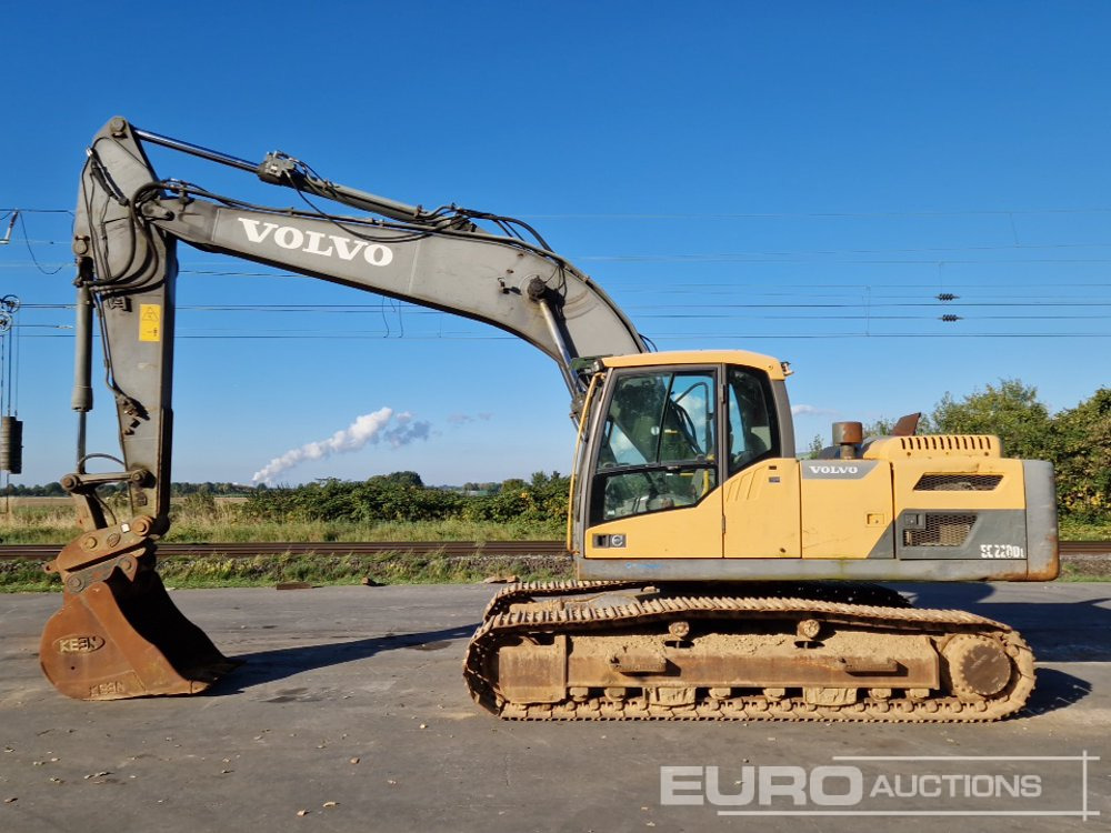 2012 Volvo EC220DL - Beltegraver: bilde 2 2012 Volvo EC220DL - Beltegraver: bilde 2