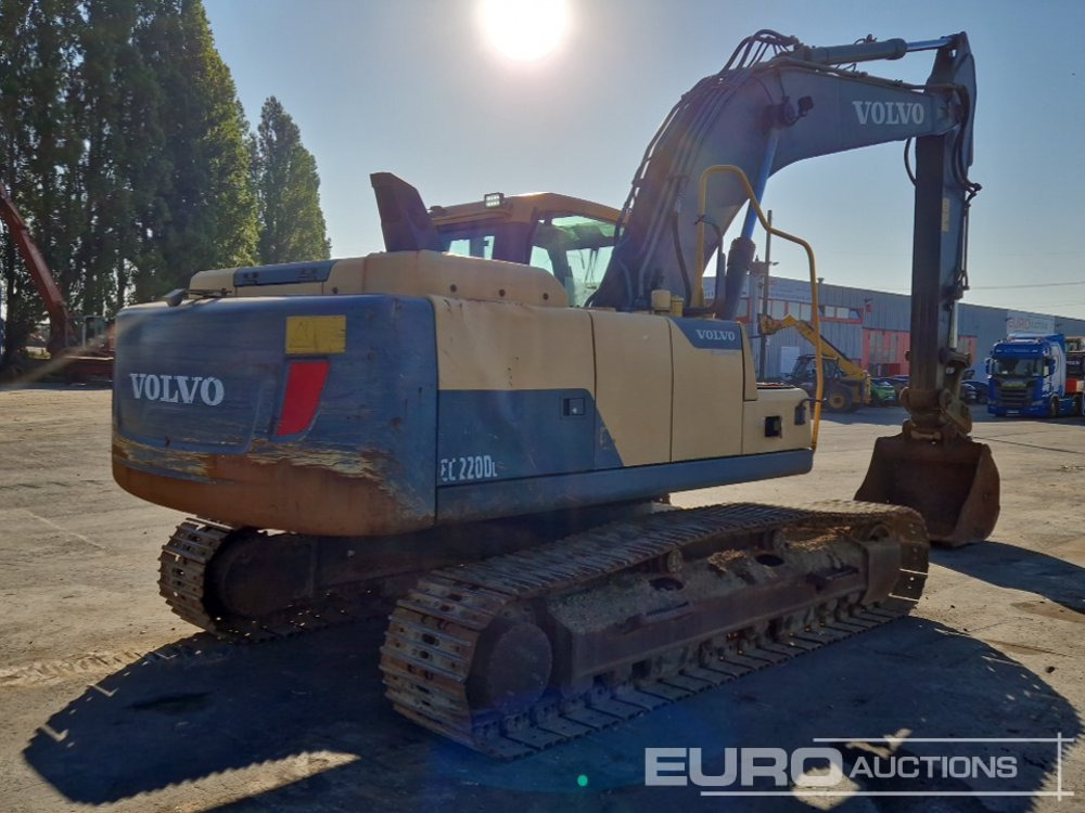 2012 Volvo EC220DL - Beltegraver: bilde 5 2012 Volvo EC220DL - Beltegraver: bilde 5