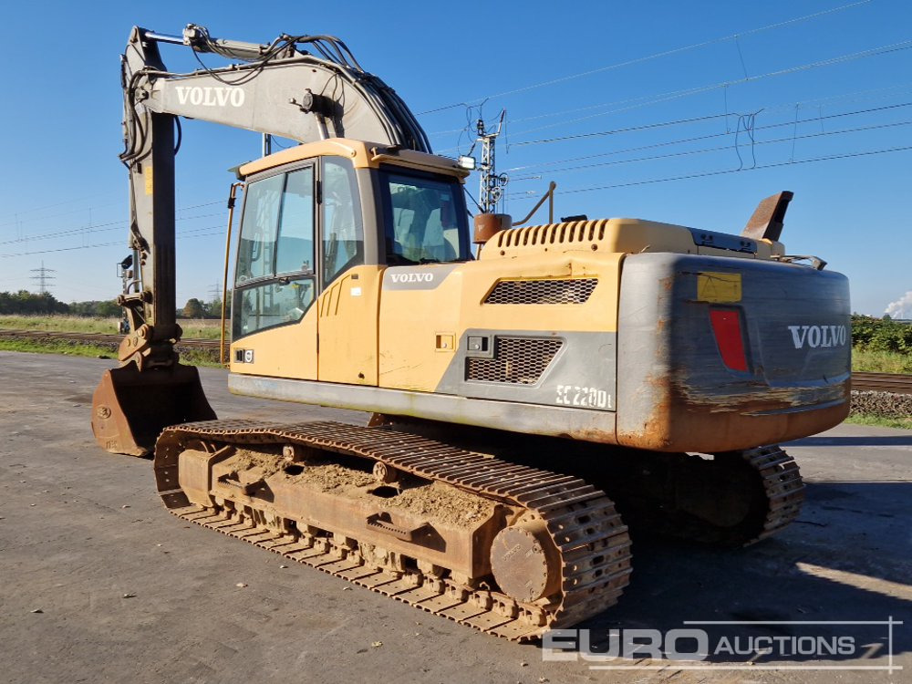 2012 Volvo EC220DL - Beltegraver: bilde 3 2012 Volvo EC220DL - Beltegraver: bilde 3