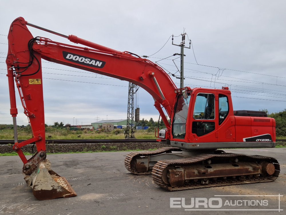 2014 Doosan DX235NLC-5 - Beltegraver: bilde 1 2014 Doosan DX235NLC-5 - Beltegraver: bilde 1