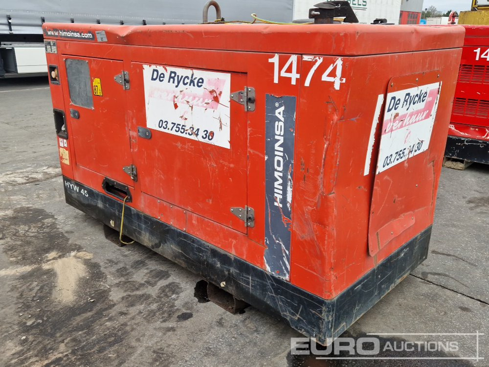 2014 Himoinsa HYW45 - Elektrisk generator: bilde 3 2014 Himoinsa HYW45 - Elektrisk generator: bilde 3