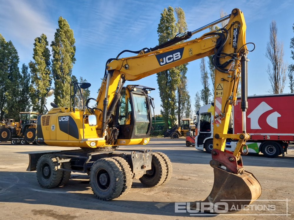Hjulgraver 2014 JCB JS145W: bilde 7