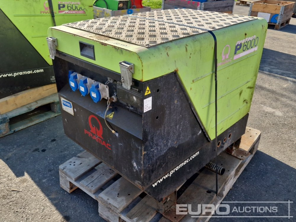 2014 Pramac P6000 - Elektrisk generator: bilde 1 2014 Pramac P6000 - Elektrisk generator: bilde 1