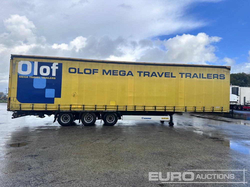 Gardintrailer 2015 Krone Mega Liner, Curtainsider, 3 Axle (Dutch Reg. Docs): bilde 6 Gardintrailer 2015 Krone Mega Liner, Curtainsider, 3 Axle (Dutch Reg. Docs): bilde 6