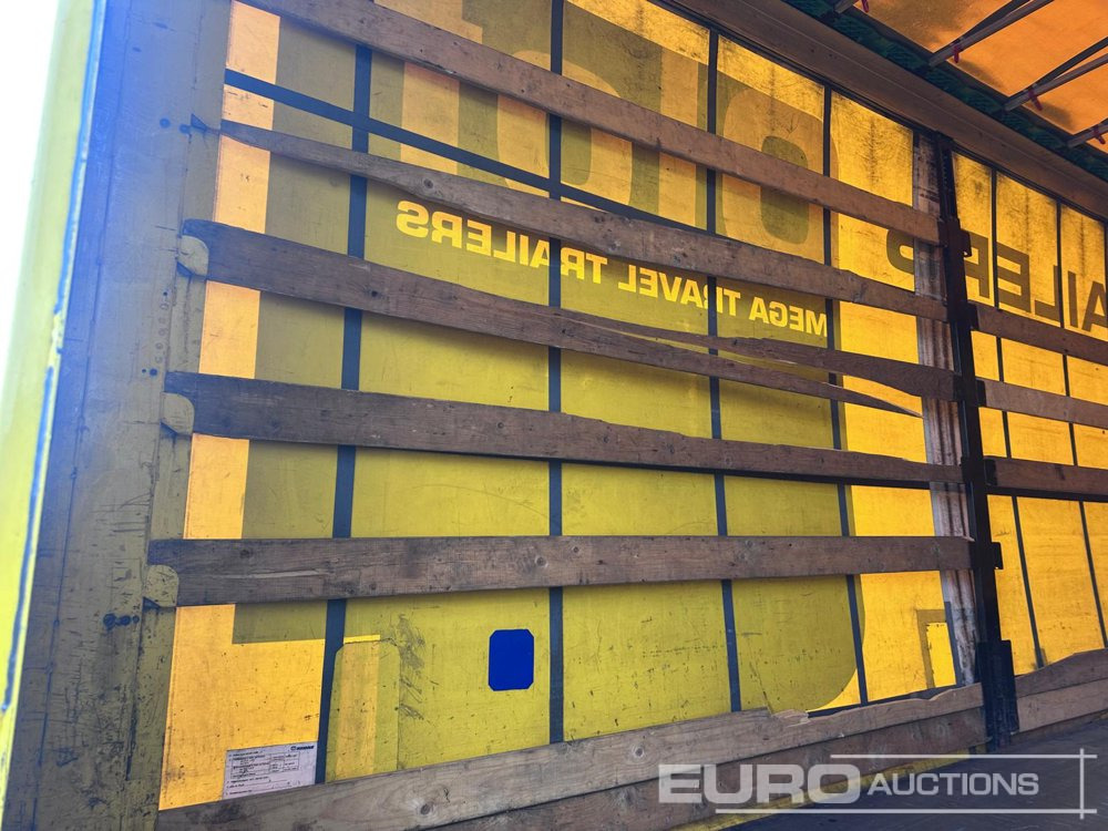 Gardintrailer 2015 Krone Mega Liner, Curtainsider, 3 Axle (Dutch Reg. Docs): bilde 22 Gardintrailer 2015 Krone Mega Liner, Curtainsider, 3 Axle (Dutch Reg. Docs): bilde 22