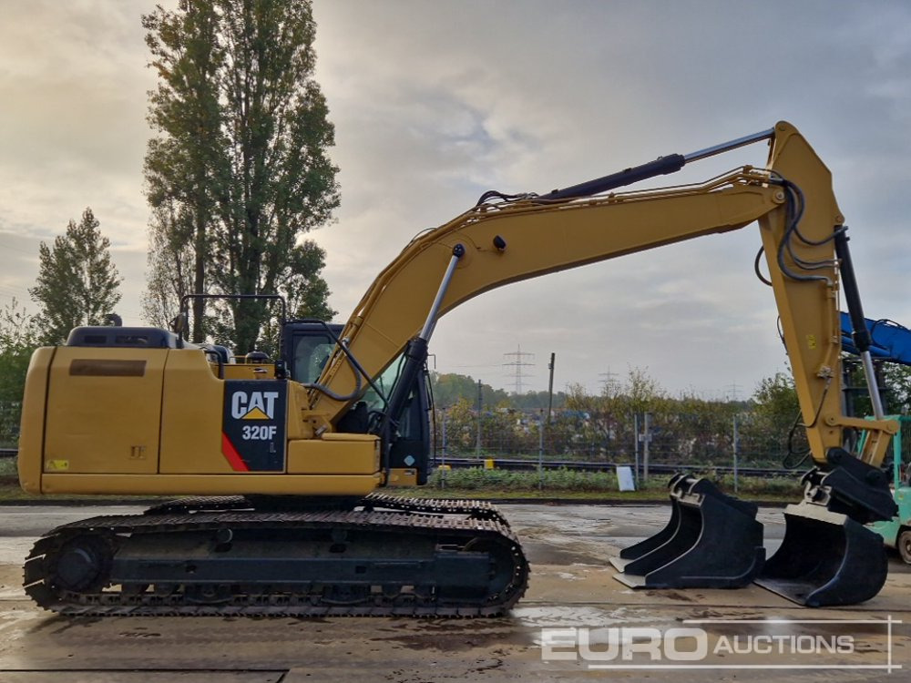 Beltegraver 2017 CAT 320FL: bilde 6