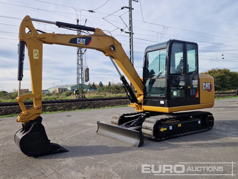 2018 CAT 305.5 E2 - Minigraver: bilde 1 2018 CAT 305.5 E2 - Minigraver: bilde 1