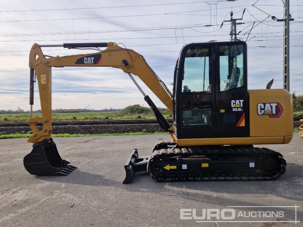 2018 CAT 305.5 E2 - Minigraver: bilde 2 2018 CAT 305.5 E2 - Minigraver: bilde 2