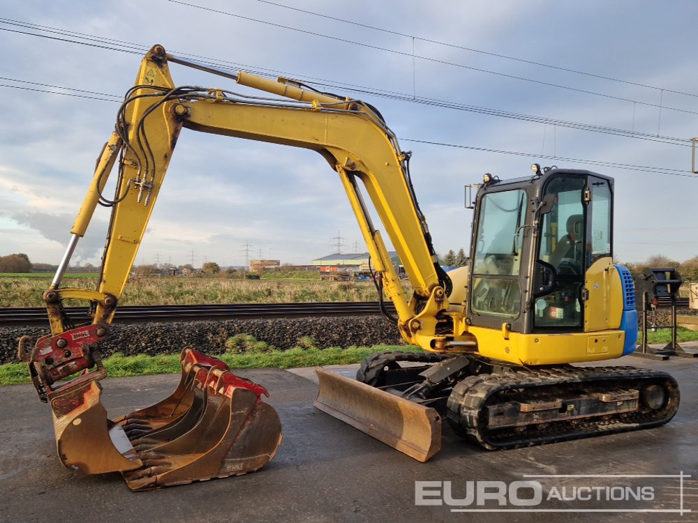 2018 Komatsu PC80MR-5 - Minigraver: bilde 1 2018 Komatsu PC80MR-5 - Minigraver: bilde 1