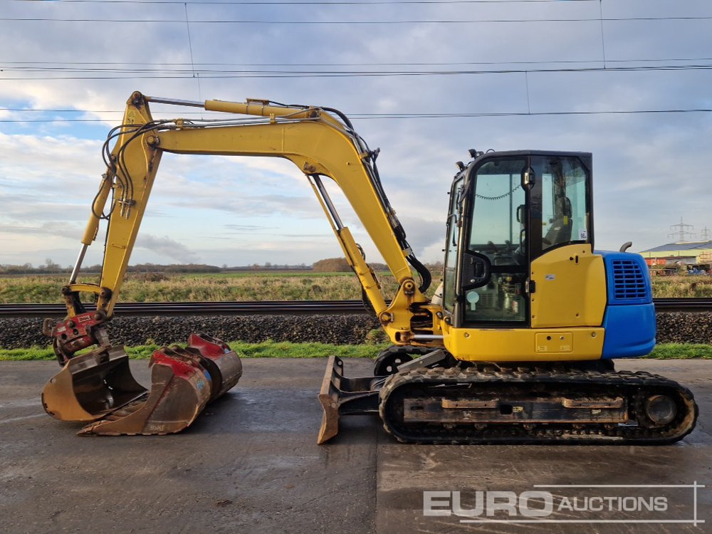 2018 Komatsu PC80MR-5 - Minigraver: bilde 2 2018 Komatsu PC80MR-5 - Minigraver: bilde 2