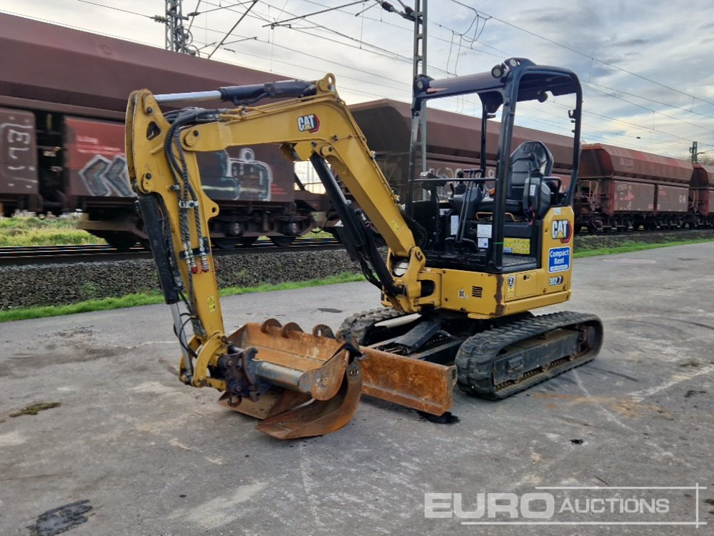 2021 CAT 302.7 - Minigraver: bilde 1 2021 CAT 302.7 - Minigraver: bilde 1