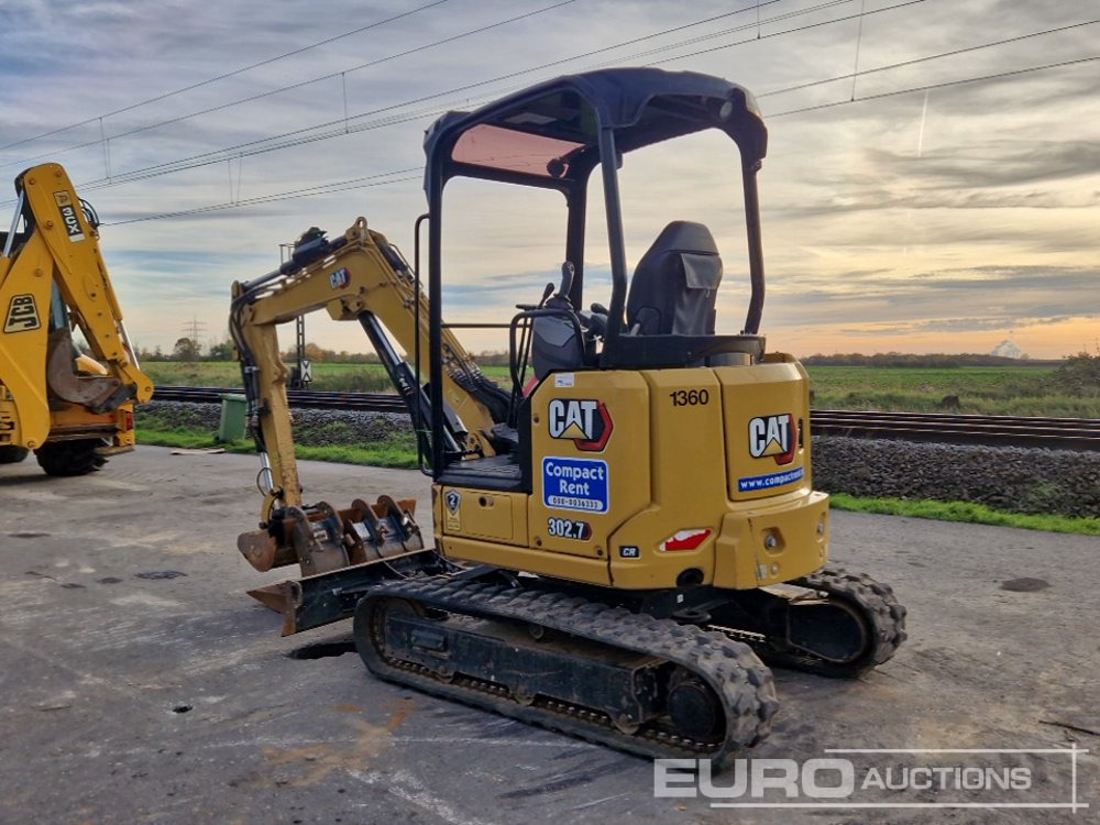 2021 CAT 302.7 - Minigraver: bilde 3 2021 CAT 302.7 - Minigraver: bilde 3