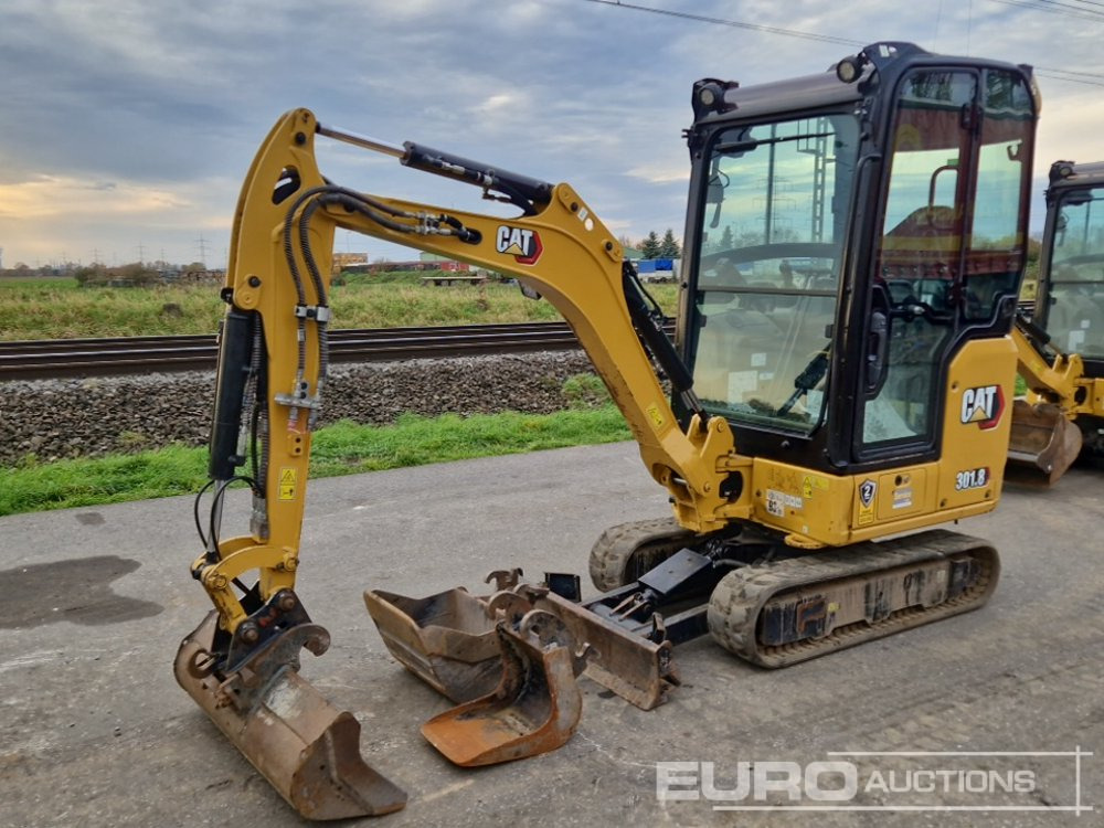 2022 CAT 301.8 - Minigraver: bilde 1 2022 CAT 301.8 - Minigraver: bilde 1