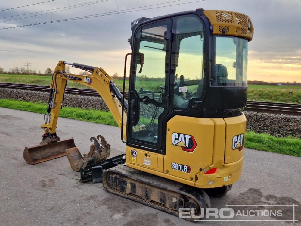 2022 CAT 301.8 - Minigraver: bilde 3 2022 CAT 301.8 - Minigraver: bilde 3