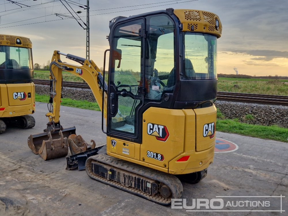 2022 CAT 301.8 - Minigraver: bilde 3 2022 CAT 301.8 - Minigraver: bilde 3