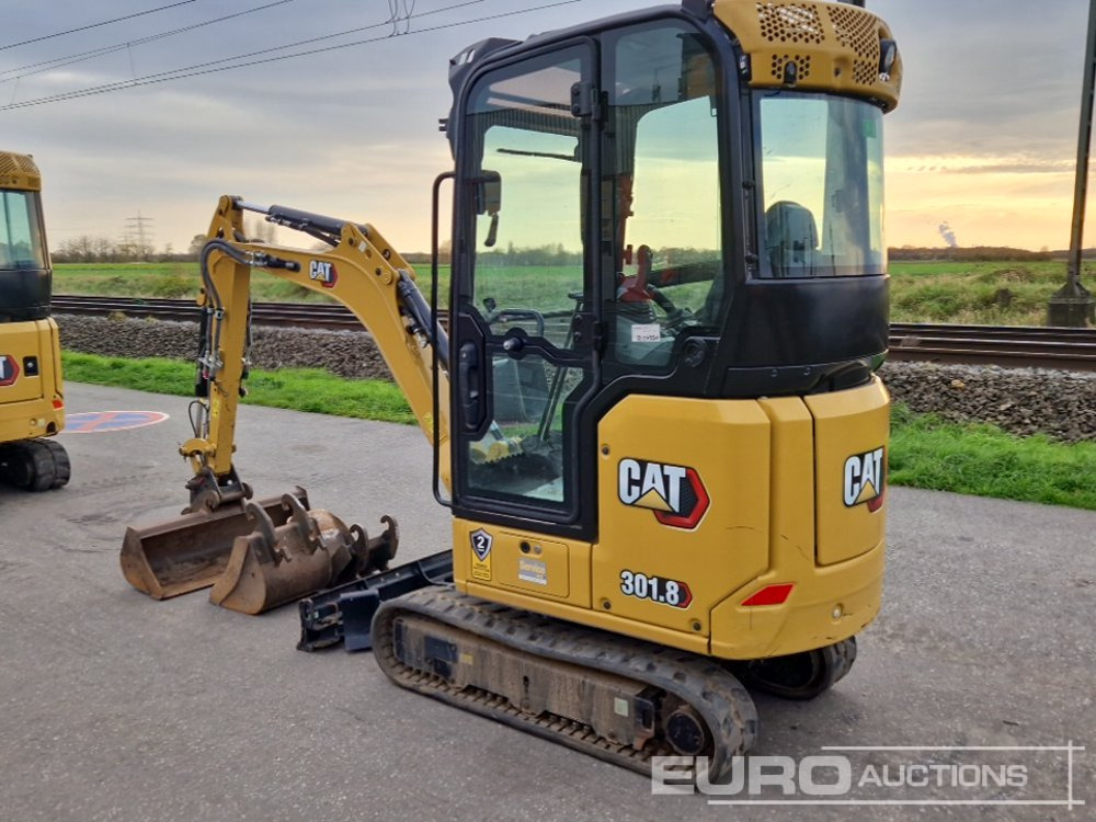 2022 CAT 301.8 - Minigraver: bilde 3 2022 CAT 301.8 - Minigraver: bilde 3