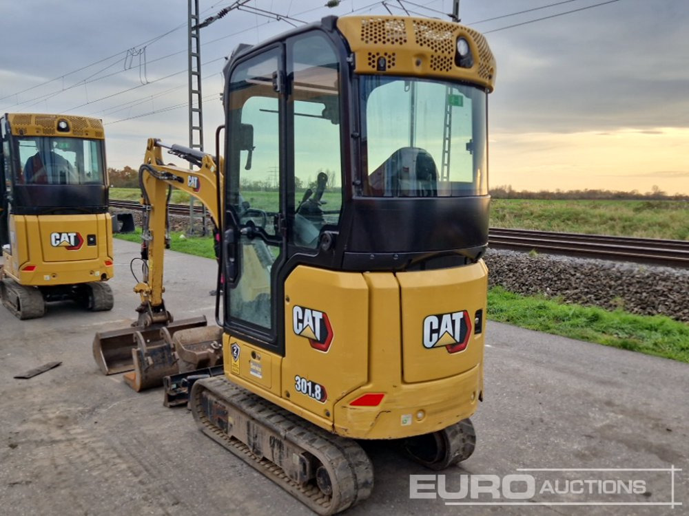 2022 CAT 301.8 - Minigraver: bilde 3 2022 CAT 301.8 - Minigraver: bilde 3
