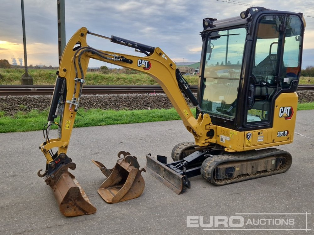 2022 CAT 301.8 - Minigraver: bilde 1 2022 CAT 301.8 - Minigraver: bilde 1
