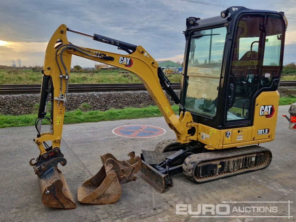2022 CAT 301.8 - Minigraver: bilde 1 2022 CAT 301.8 - Minigraver: bilde 1