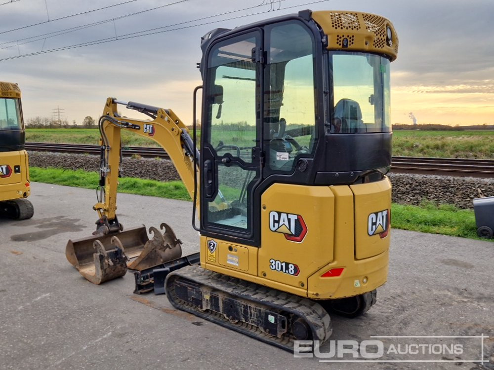 2022 CAT 301.8 - Minigraver: bilde 3 2022 CAT 301.8 - Minigraver: bilde 3