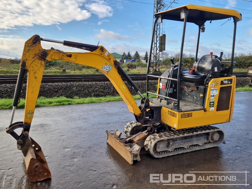 2022 JCB 16C-1 T3 - Minigraver: bilde 1 2022 JCB 16C-1 T3 - Minigraver: bilde 1