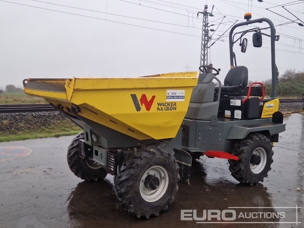 2022 Wacker Neuson DW40 - Kompaktdumper: bilde 1 2022 Wacker Neuson DW40 - Kompaktdumper: bilde 1