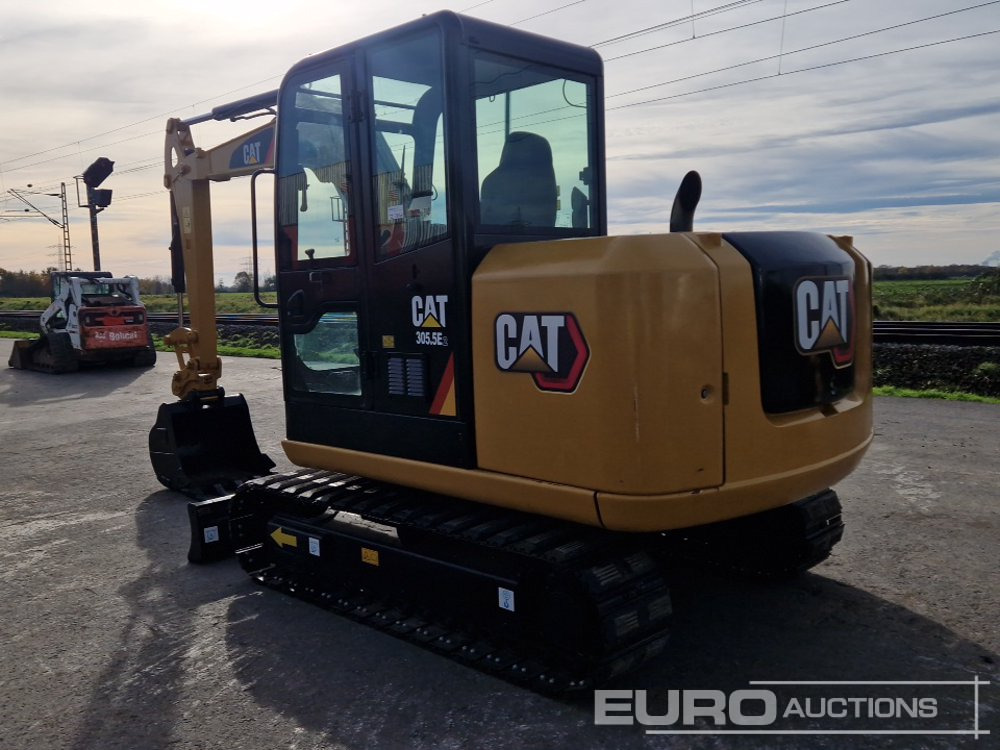 CAT 305.5 E2 - Minigraver: bilde 3 CAT 305.5 E2 - Minigraver: bilde 3