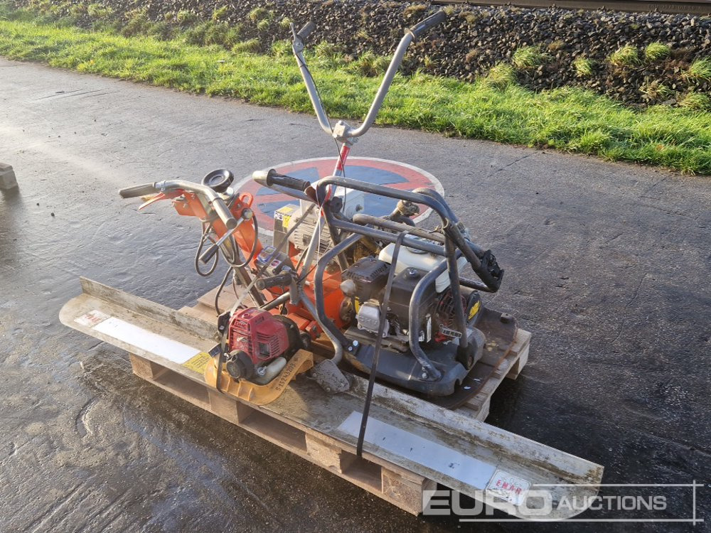Concrete Screed, Walk Behind Floor Scrapper, Compaction Plate - Asfaltteknikk: bilde 1 Concrete Screed, Walk Behind Floor Scrapper, Compaction Plate - Asfaltteknikk: bilde 1