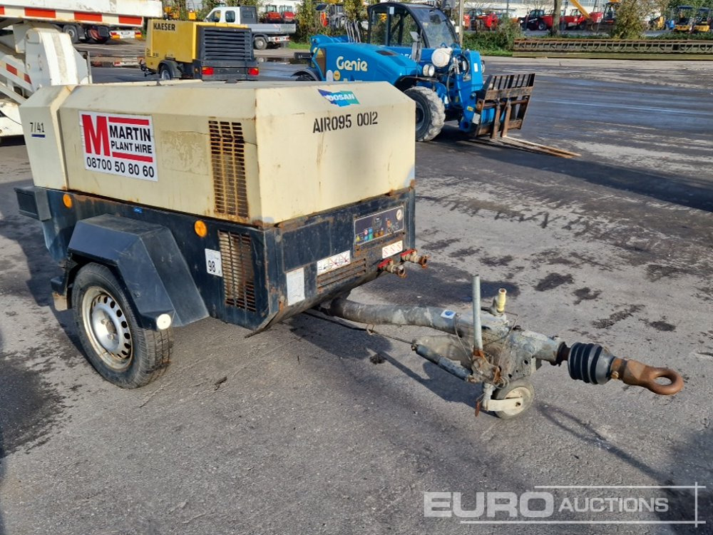 Doosan 7/41 140CFM - Luftkompressor: bilde 4 Doosan 7/41 140CFM - Luftkompressor: bilde 4