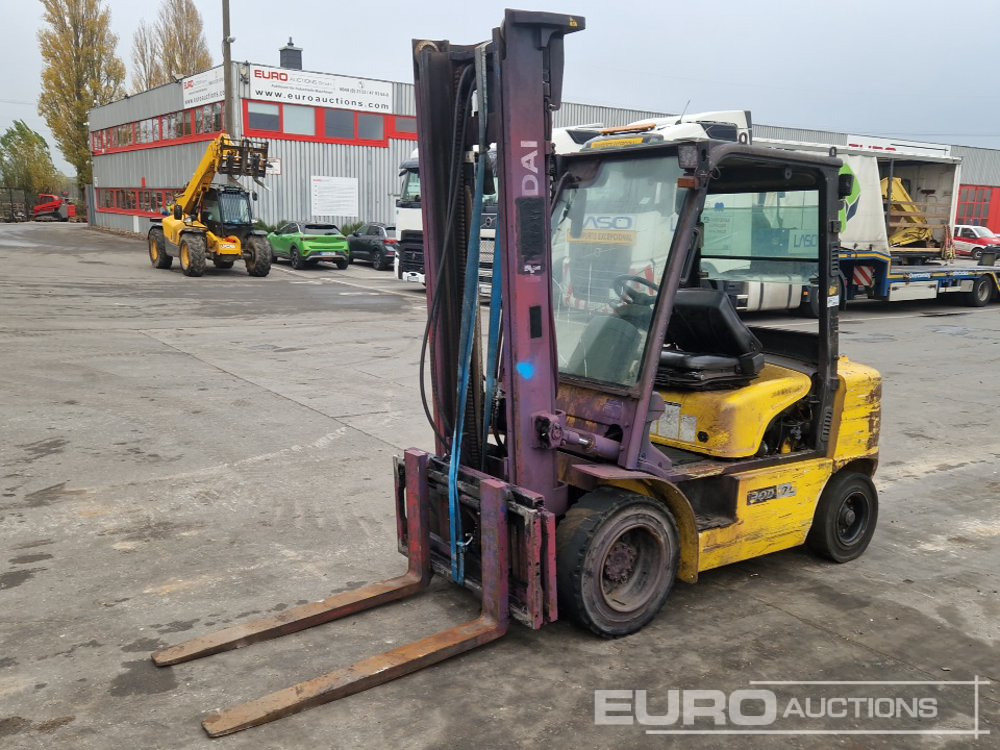 Hyundai Diesel Forklift, 2 Stage Mast, Forks - Dieseltruck: bilde 1 Hyundai Diesel Forklift, 2 Stage Mast, Forks - Dieseltruck: bilde 1