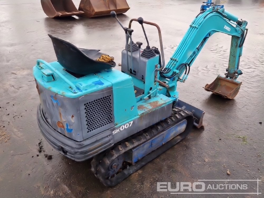 Kobelco SK007 - Minigraver: bilde 4 Kobelco SK007 - Minigraver: bilde 4