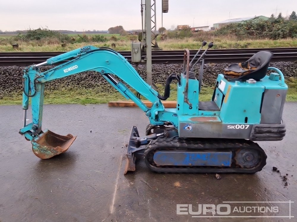 Kobelco SK007 - Minigraver: bilde 2 Kobelco SK007 - Minigraver: bilde 2