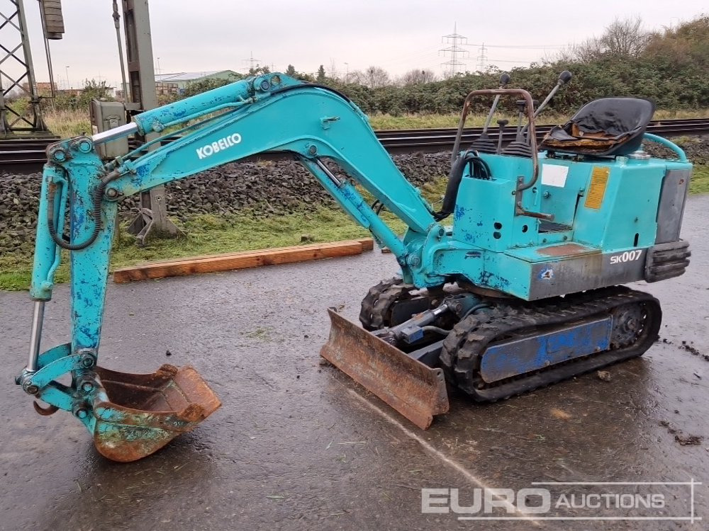 Kobelco SK007 - Minigraver: bilde 1 Kobelco SK007 - Minigraver: bilde 1