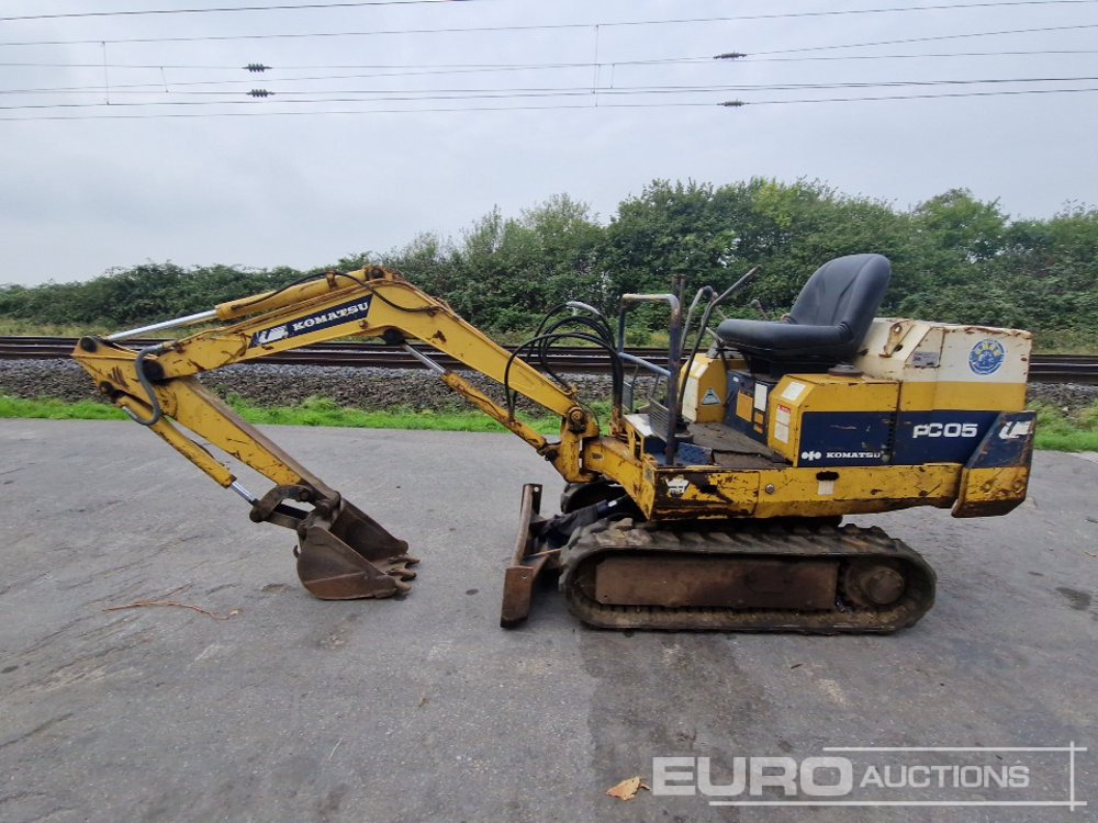 Komatsu PC05-6 - Minigraver: bilde 2 Komatsu PC05-6 - Minigraver: bilde 2