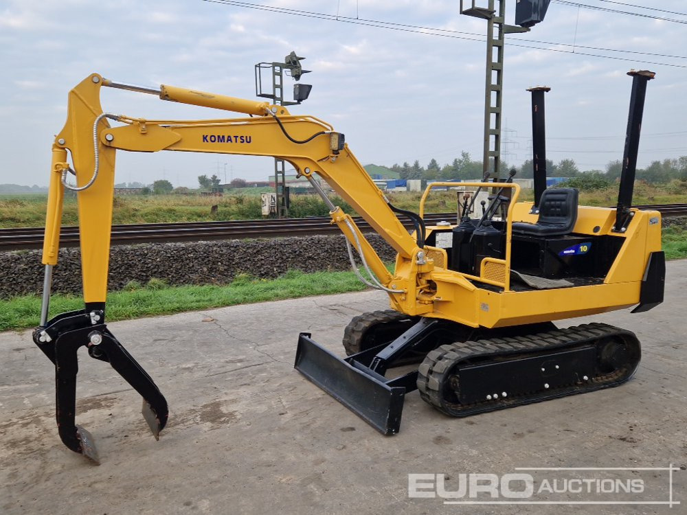 Komatsu PC10-6 - Minigraver: bilde 1 Komatsu PC10-6 - Minigraver: bilde 1