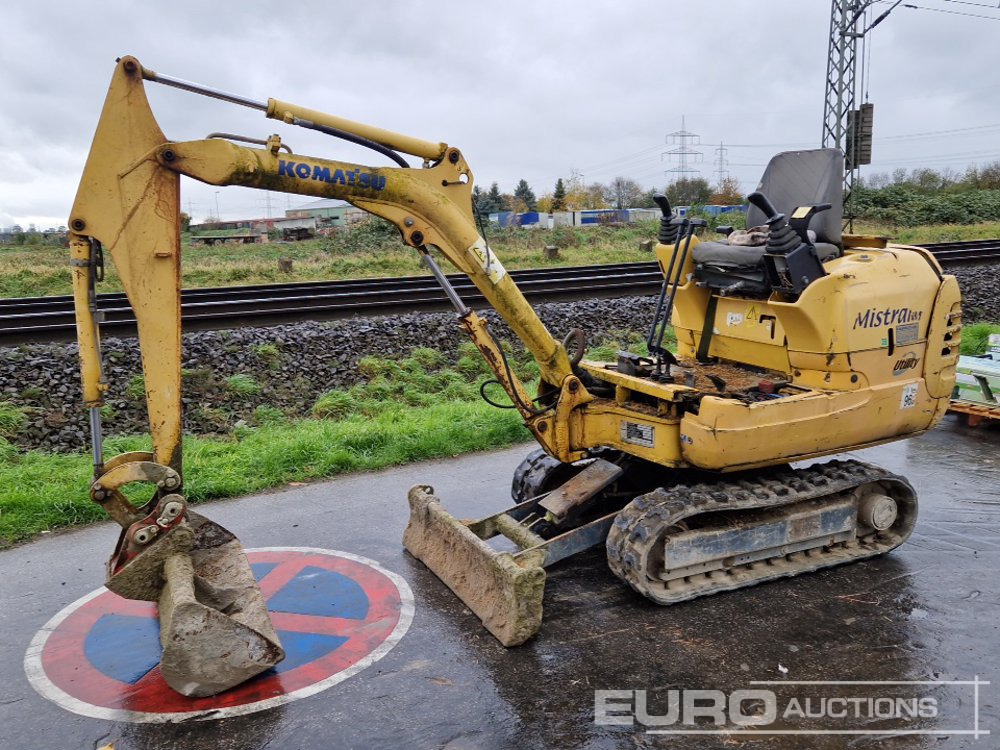 Komatsu PC12R-8 - Minigraver: bilde 1 Komatsu PC12R-8 - Minigraver: bilde 1