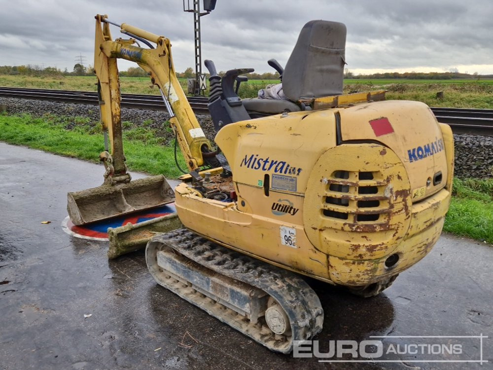 Komatsu PC12R-8 - Minigraver: bilde 3 Komatsu PC12R-8 - Minigraver: bilde 3